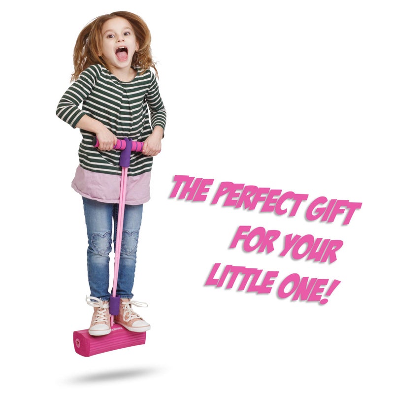 New Bounce Pogo Stick for Toddlers - Foam Jumper for Age 3 4 5 6 7 8 - Outdoor Jumping Toys - Birthday Gift for Toddler Girls and Boys - Image 2